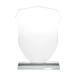 Shield Shaped Crystal Awards