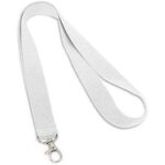 Lanyard 20mm Single Hook Sublimation- White