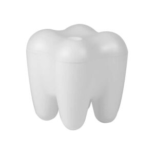 Tooth Shaped Plastic Container Box For Storage