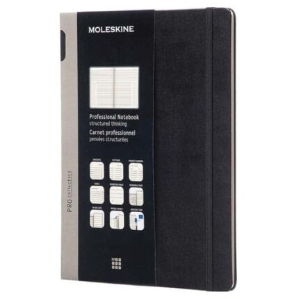 Moleskine Professional Notebooks - L Size Black