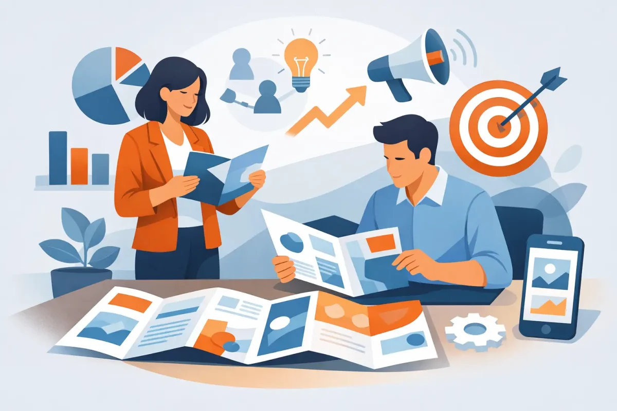 Custom Brochures for Business Marketing That Work