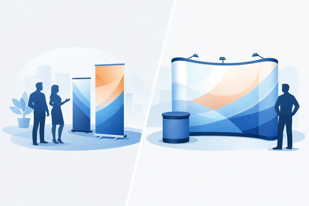 Banner Stands vs Pop Up Displays