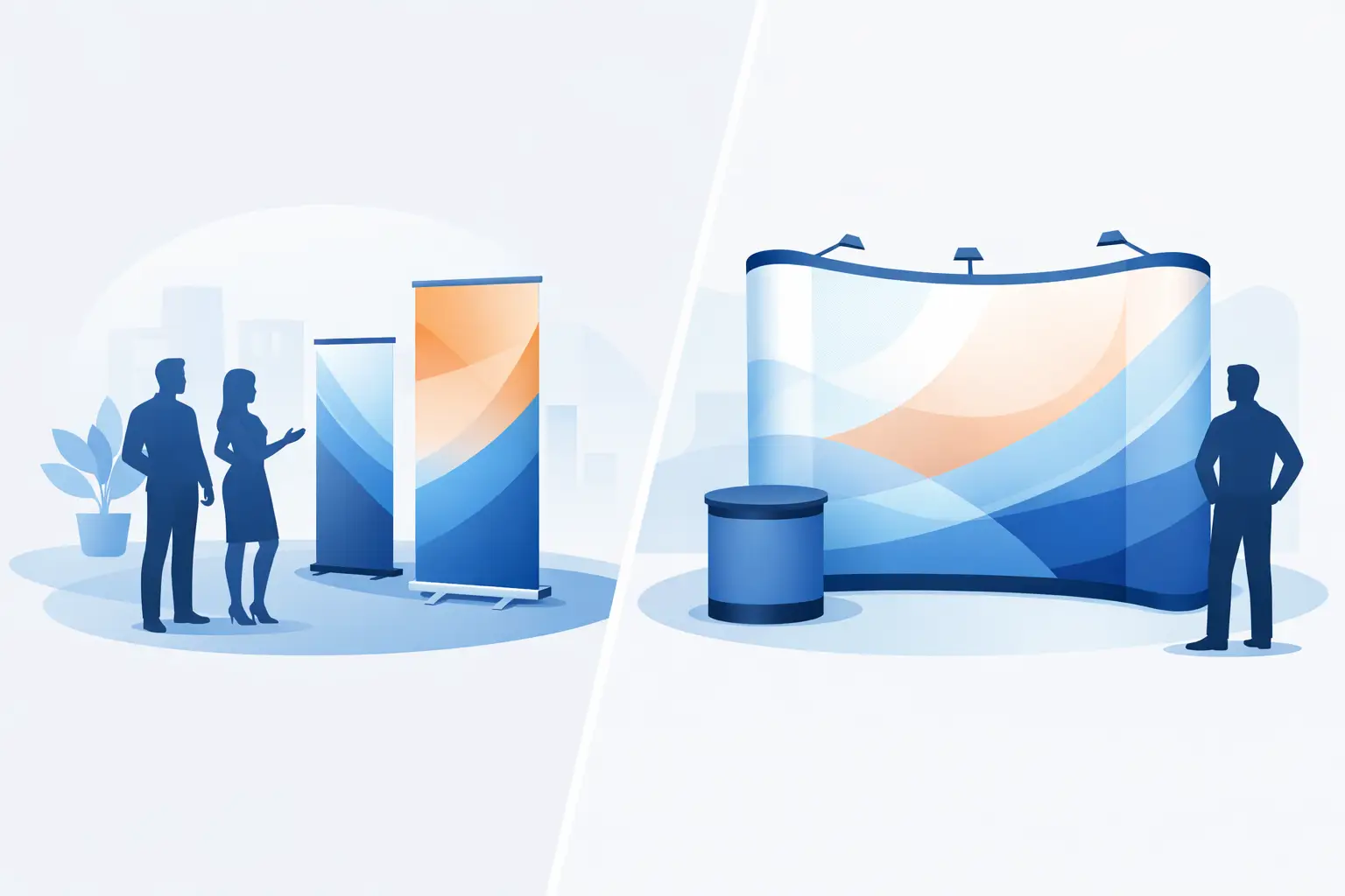 Banner Stands vs Pop Up Displays