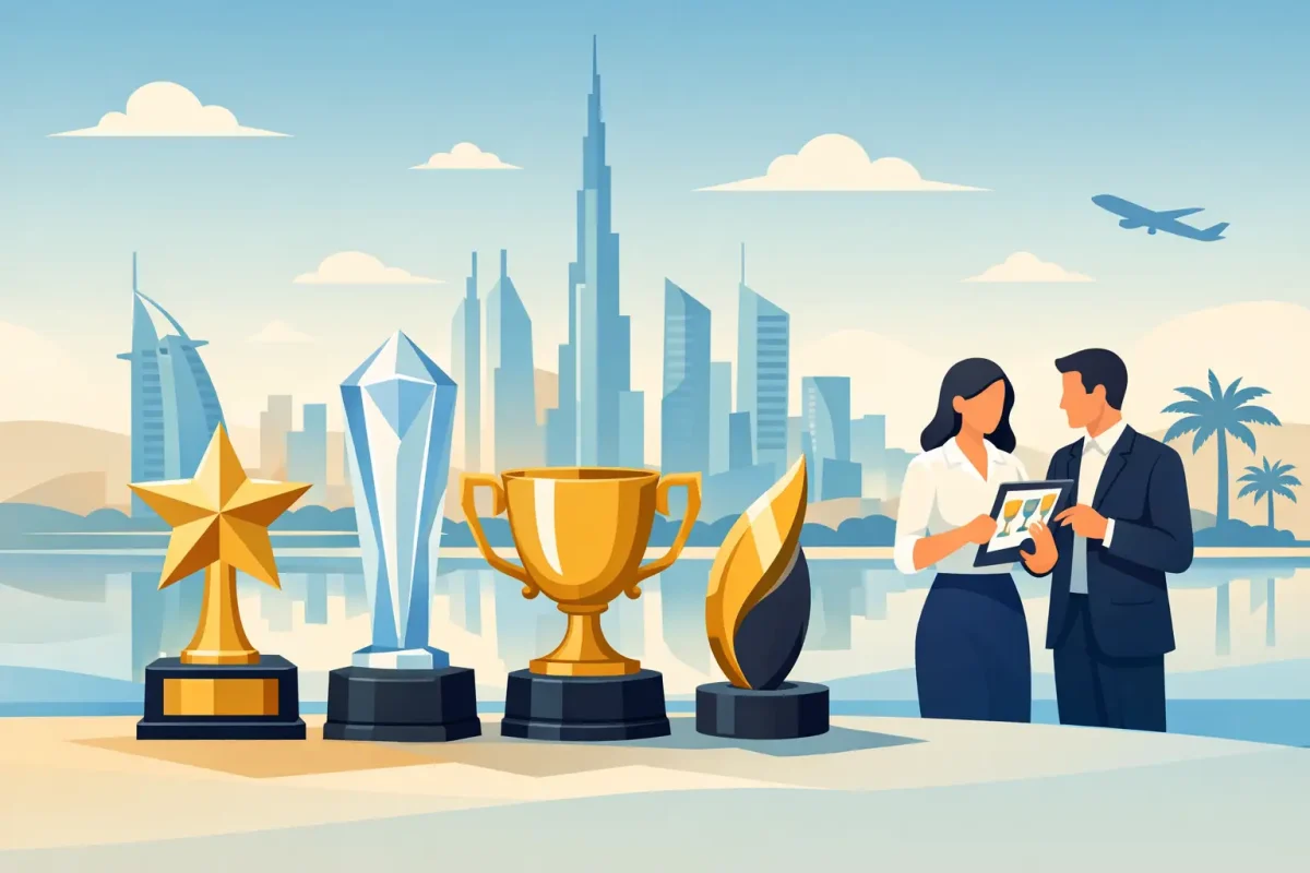 Custom Awards Supplier Dubai for Business Needs
